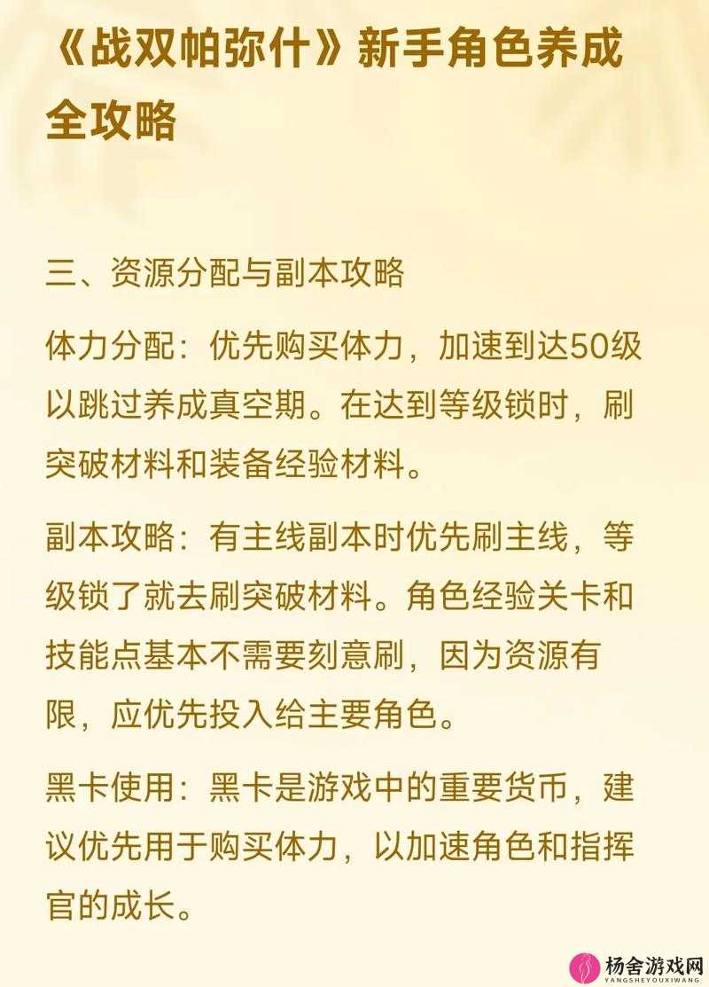 战双帕弥什新手全面攻略，萌新前期必备玩法心得与打法技巧一览